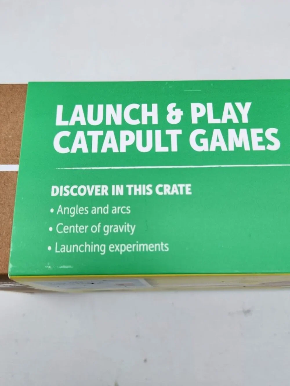 NEW KiwiCo Launch & Play Catapult Games STEM Science Kit Set Physics Launcher Ki